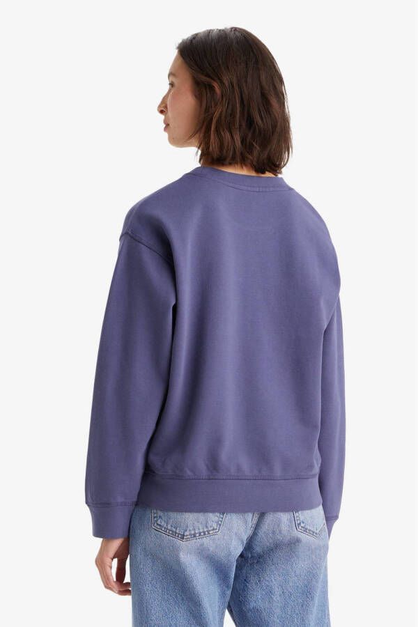 Levi's gemêleerde sweater blauw
