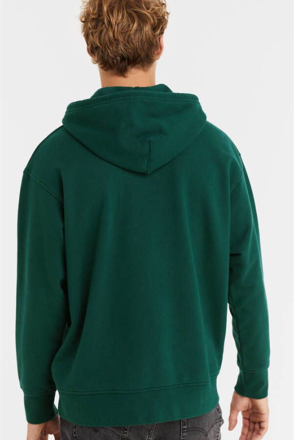 Levi's hoodie met logo donkergroen