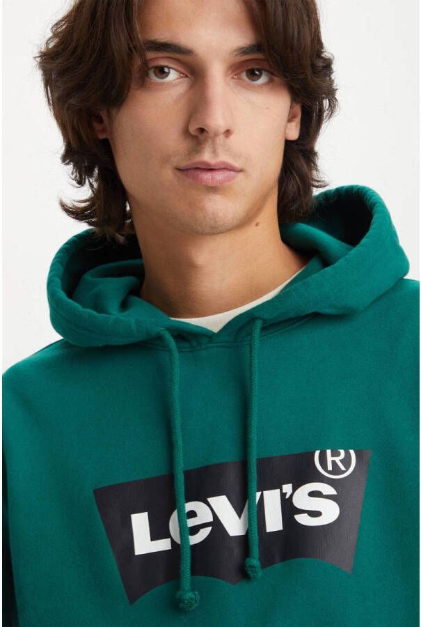 Levi's hoodie met logo greens