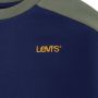 Levis Levi's Kids sweater donkerblauw army oker Jongens Sweat (duurzaam) Ronde hals 140 - Thumbnail 2