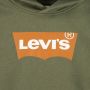 Levis Levi's Kids hoodie Batwing met logo groen Sweater Logo 140 - Thumbnail 2