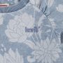 Levis Levi's Kids gebloemde sweater lichtblauw Bloemen 140 - Thumbnail 2