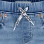 Levis Levi's Kids skinny jeans bermuda Dobby salt lake Denim short Blauw Jongens Stretchdenim 116 - Thumbnail 3