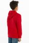 Levis Levi's Kids hoodie met logo rood wit Sweater Logo 104 - Thumbnail 5