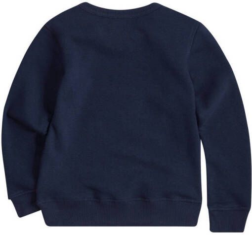 Levi's Kids sweater Batwing met logo donkerblauw