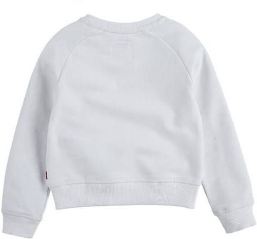 Levi's Kids sweater Key item met logo wit