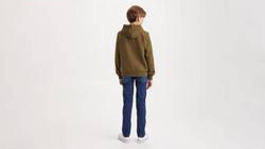 Levi's Kids sweater met logo donker olijfgroen