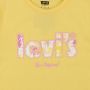 Levi's Kids T-shirt Poster met logo geel - Thumbnail 2