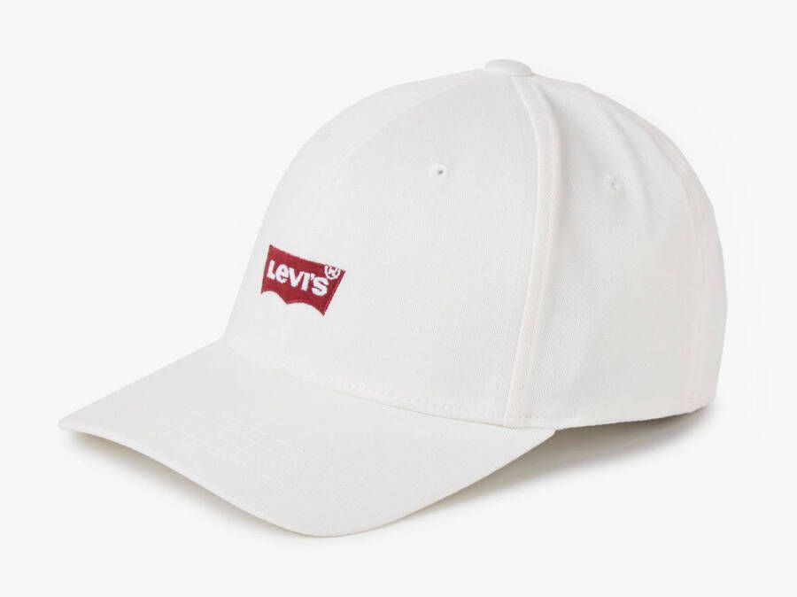 Levi's pet Flexfit met logo wit