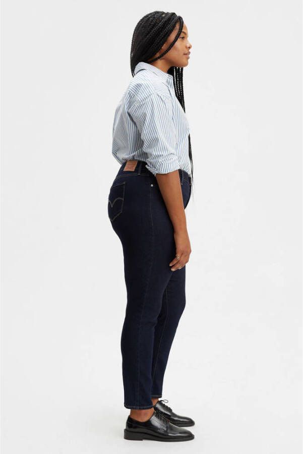 Levi's Plus 311 shaping high waist skinny jeans dark denim
