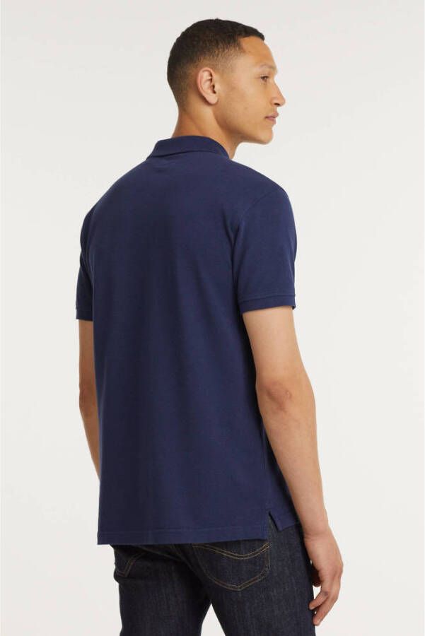 Levi's regular fit polo donkerblauw
