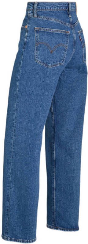 Levi's Ribcage high waist straight leg jeans blauw