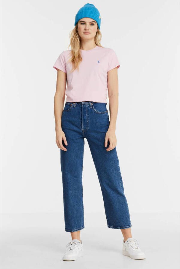 Levi's Ribcage high waist straight leg jeans blauw