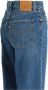 Levi's Blauwe Ribcage Straight Jeans in Denim Blue Dames - Thumbnail 4