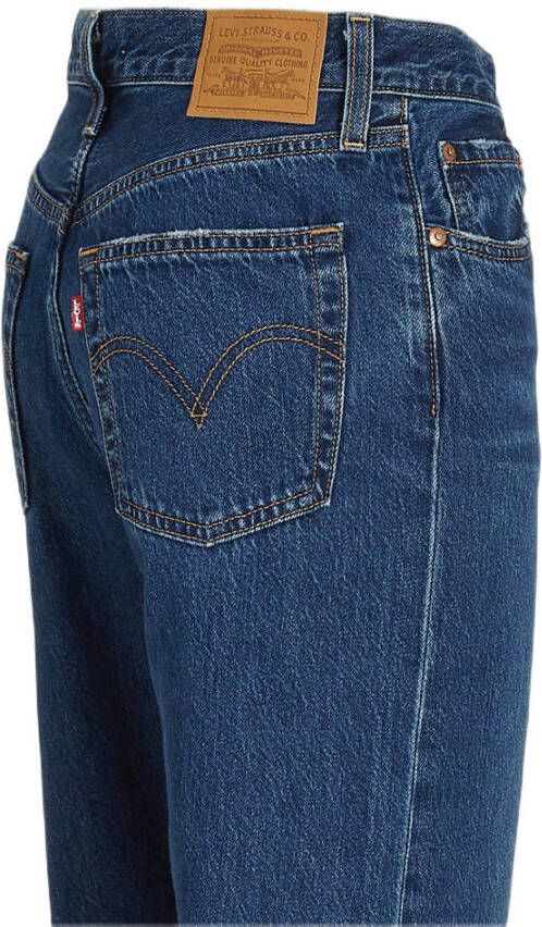 Levi's ribcage straight high waist straight fit jeans noe down