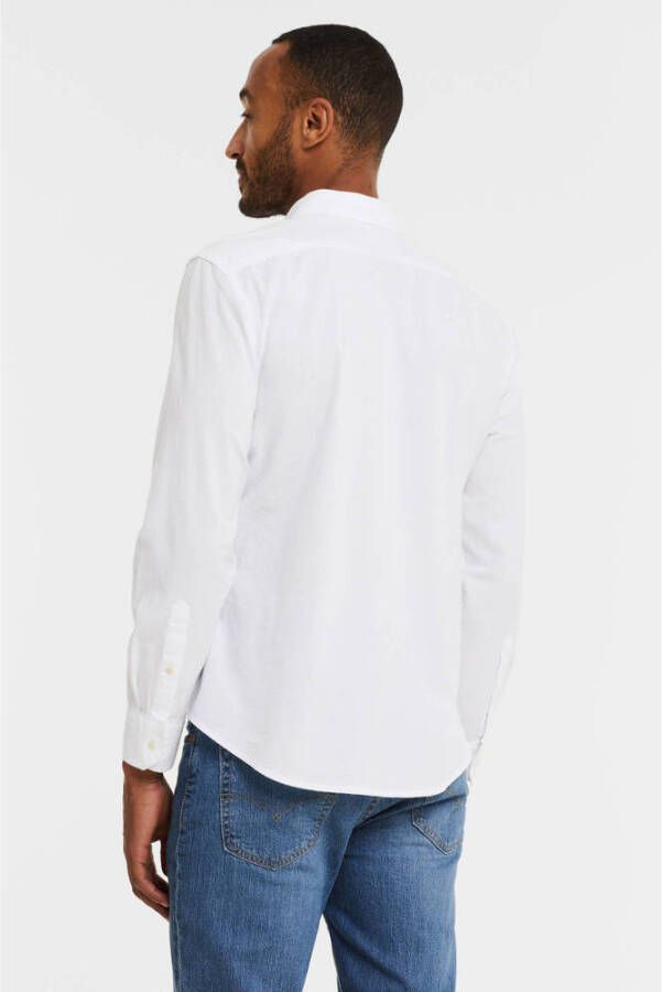 Levi's slim fit overhemd white