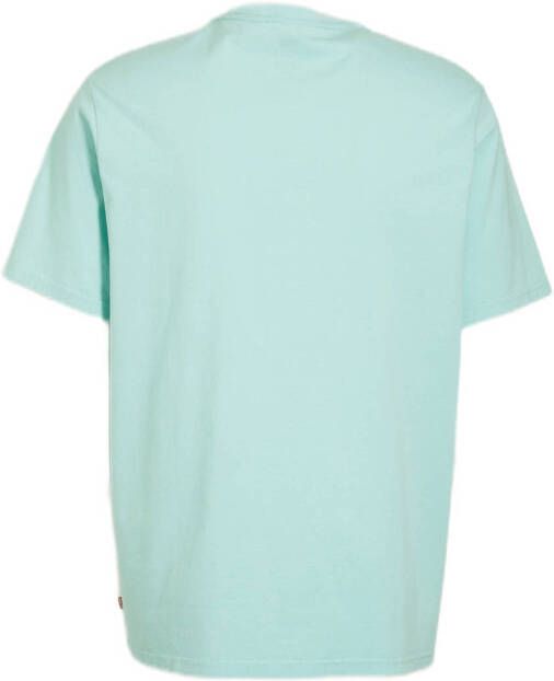 Levi's T-shirt met logo turquoise