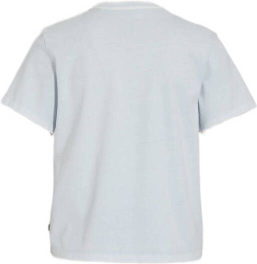 Levi's T-shirt met printopdruk lichtblauw