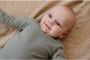 LEVV baby longsleeve LNURNOS van biologisch katoen groen Effen 44 - Thumbnail 3