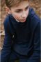 LEVV hoodie FOKKE donkerblauw Sweater Effen 140 | Sweater van - Thumbnail 3