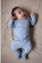 LEVV baby basic longsleeve LNELSONNOS met all over print zachtblauw wit Jongens Stretchkatoen Ronde hals 44 - Thumbnail 2