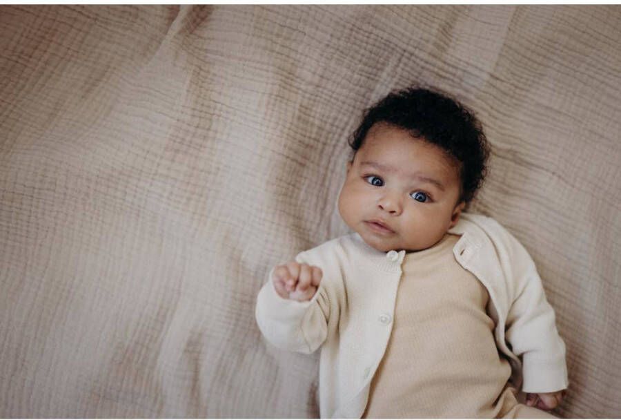 LEVV baby basic longsleeve LNURNOS lichtzand