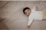 LEVV baby fijngebreid vest LNORRENOS van biologisch katoen offwhite Wit 50 - Thumbnail 2