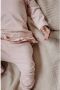 LEVV baby regular fit broek LNAIKINOS met stippen zachtroze wit Meisjes Stretchkatoen 44 - Thumbnail 2
