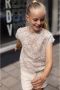 LEVV top LDJADA met all over print zand beige lichtblauw - Thumbnail 2