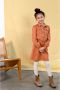 Like Flo blousejurk oranje Meisjes Tencel (duurzaam materiaal) Klassieke kraag 104 - Thumbnail 2