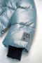 Like Flo gewatteerde winterjas metallic blauw Meisjes Gerecycled polyester Capuchon 104 - Thumbnail 6