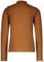 Like Flo longsleeve met ruches bruin - Thumbnail 2
