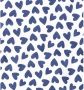Little Label shortama met hartjes van biologisch katoen blauw wit Meisjes Stretchkatoen Ronde hals 110 - Thumbnail 3