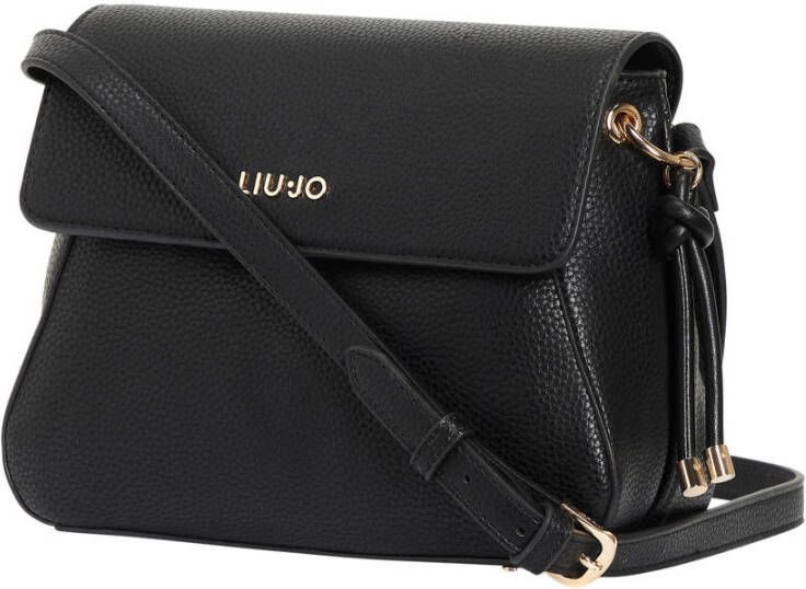 Liu Jo crossbody tas met logo zwart