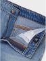 LMTD high waist bootcut jeans NLFTIZZA light blue denim Blauw Effen 140 - Thumbnail 3