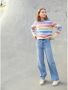 LMTD high waist wide leg jeans NLFTECES light denim Blauw Meisjes Stretchdenim (duurzaam) 152 - Thumbnail 3