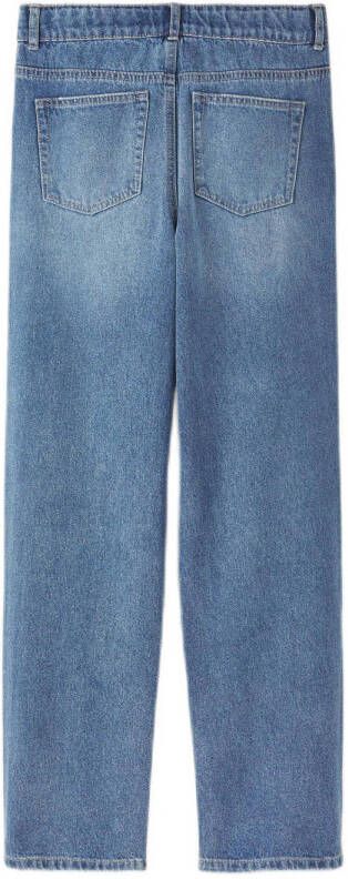 LMTD straight fit jeans NLMTOMIZZA medium blue denim
