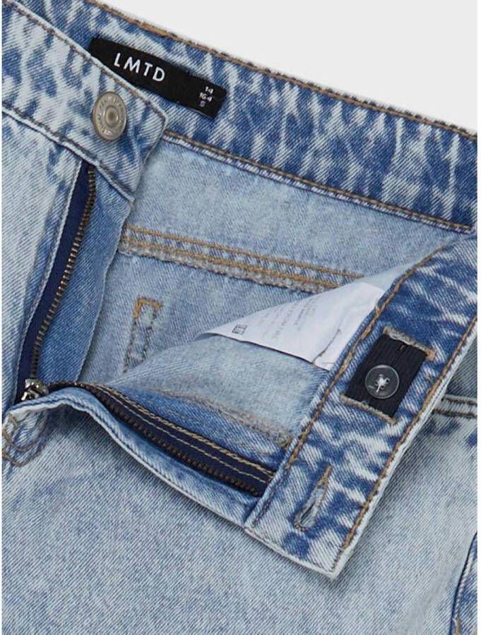 LMTD straight fit jeans NLMTONEIZZA light blue denim