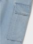 LMTD wide leg jeans NLFTARTIZZA light blue denim Blauw Vintage 140 - Thumbnail 2