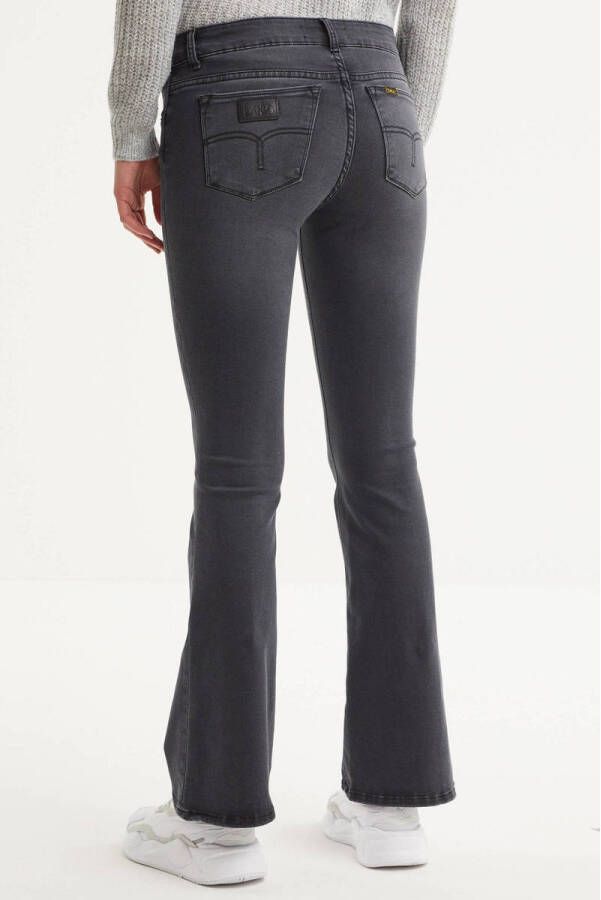 Lois high waist flared jeans black stone - Foto 4