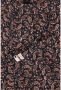 LOOXS 10sixteen flared broek met all over print bruin zwart roze - Thumbnail 6