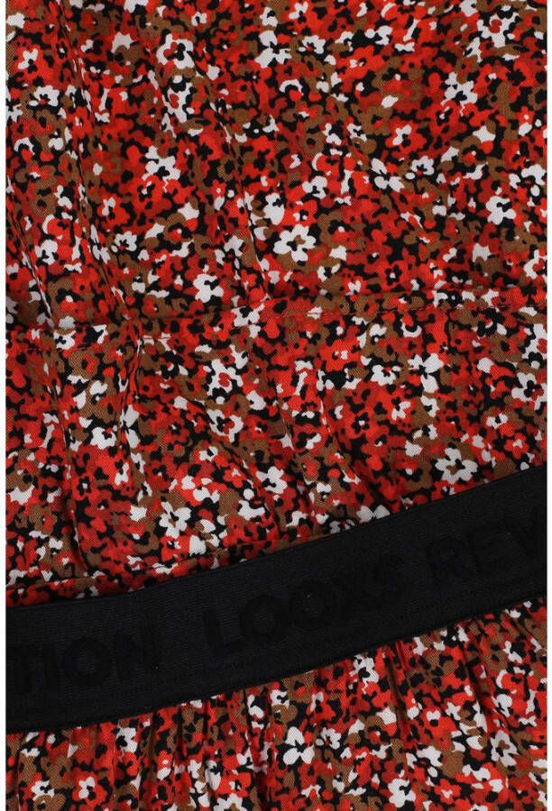 LOOXS 10sixteen gebloemde rok rood wit zwart