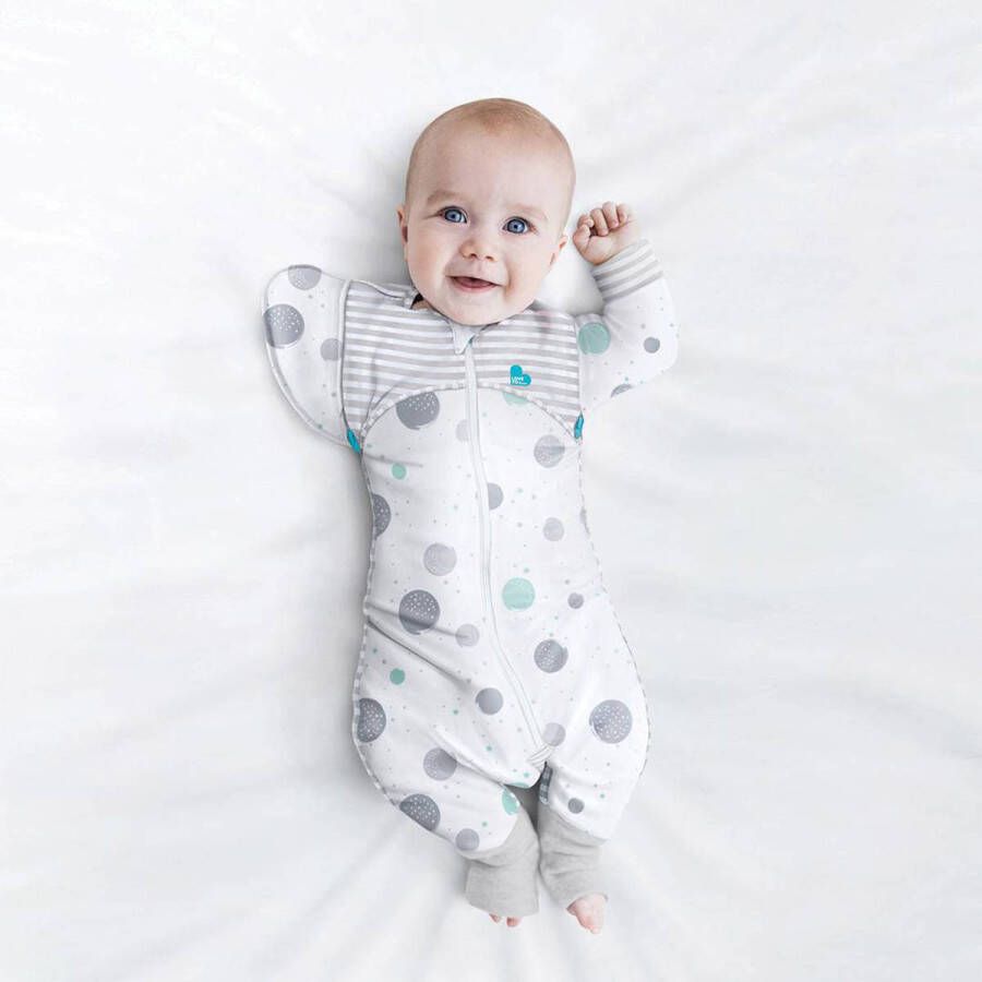 Love to Dream SwaddleUp overgangsslaapzak Fase 2 TOG 0 2 wit grijs