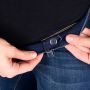 Love2wait plus size positie skinny zwangerschapsjeans medium blue denim Blauw Dames Stretchdenim 46 - Thumbnail 3