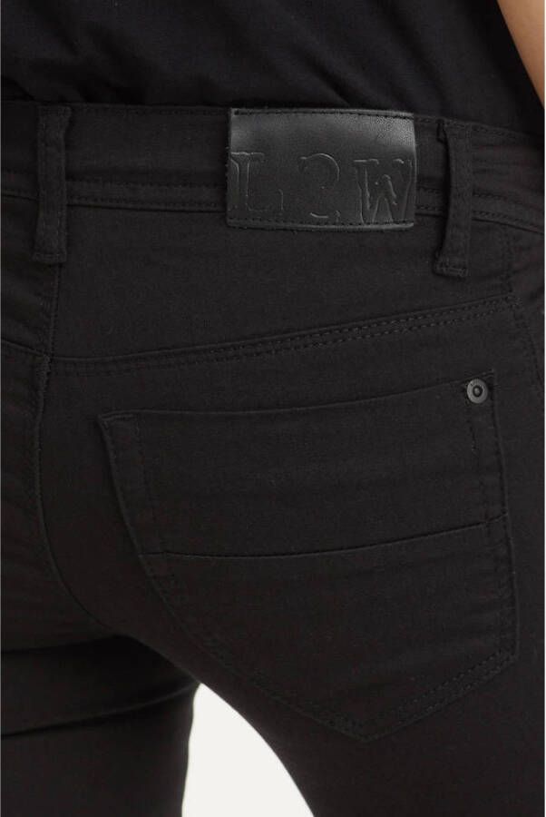 Love2wait slim fit zwangerschapsjeans Sophia zwart Dames Stretchdenim Effen 27-34 - Foto 3