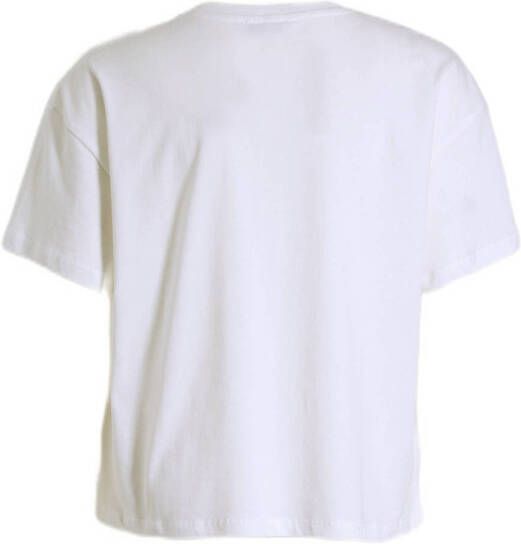 LTB T-shirt ROZEFE met printopdruk off white