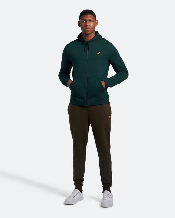 Lyle & Scott sweatvest dark green