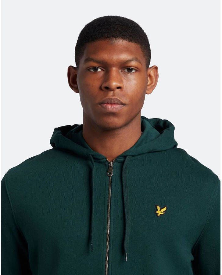 Lyle & Scott sweatvest dark green
