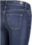 MAC Donkerblauwe Skinny Jeans met Ritsdetail Blue Dames - Thumbnail 4