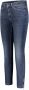 MAC Donkerblauwe Skinny Jeans met Ritsdetail Blue Dames - Thumbnail 5